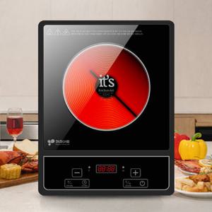 키친아트 렉스 하이라이트 1구 전기레인지 가정용 휴대용 전기버너 전기렌지 KP-8022