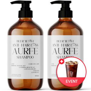 [1+ 1] 아우페 맥주효모 탈모 샴푸 1L 대용량 약산성 저자극 두피케어 탈모증상완화 샴푸