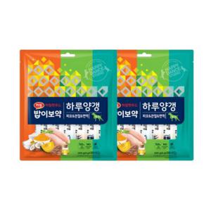 하림펫푸드 밥이보약 DOG 하루양갱 60개입(피모/면역/관절)