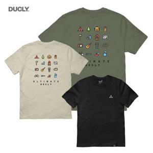 [DUCLY] 듀클라이 반팔 티셔츠 DUP-28a