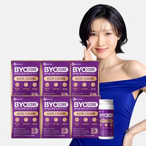 CJ 바이오코어 쓰리핏 유산균다이어트 150억보장 6박스(6개월분)