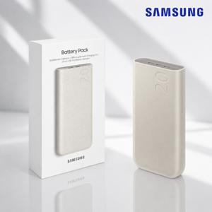 삼성정품 초고속 45W 3포트 보조배터리 20000mAh EB-P4520 N