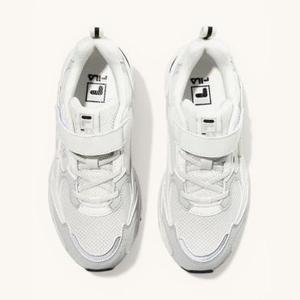 [휠라] 키즈 레이 플라이드 플랫 스니커즈 3XM02307F 100