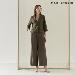 [TV상품]막스스튜디오 26SS크리즈 셋업 3PCS (재킷+팬츠+원피스) [런칭 가격 79,900원]