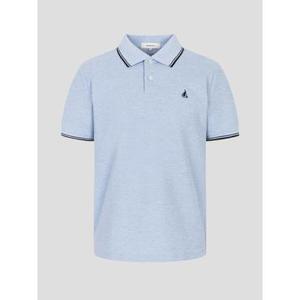 [26SS 30% OFF][빈폴멘] 허니쿨 칼라넥 티셔츠  스카이 블루 (BC6542C80Q)