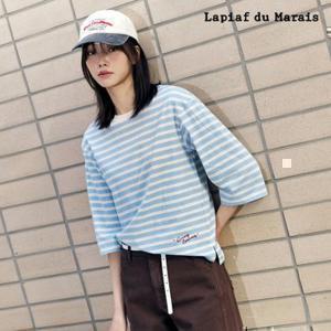 [TV상품]라삐아프 26SS 콤드코튼 스트라이프 티셔츠 3종 [런칭 가격 79,900원]