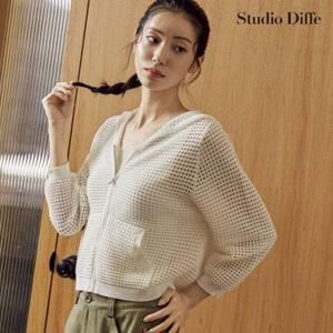 [TV상품]스튜디오디페 26SS 크로쉐 후드 니트 재킷 2종[런칭 가격 79,900원]