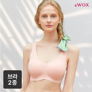 앤왁스 꿈의브라 시그니처 런닝형 2종 여성 심리스 브라