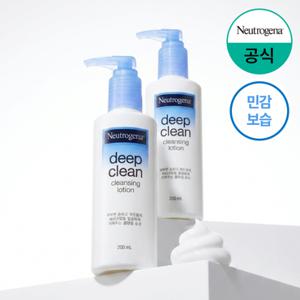 [뉴트로지나] 클렌징 로션 200ml x2+(증)아크네폼10g3개