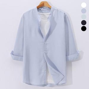 [후앙스] 여름 린넨 차이나카라 7부 반팔 셔츠 SBST4218