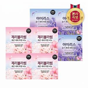 [온더바디][비밀특가]온더바디 휘핑 비누 90g X 8개(체리블라썸/