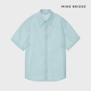 [마인드브릿지 우먼] (택가 59900원) 린넨혼방반팔셔츠 MXWS3221