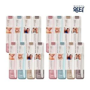 [왕타칫솔] 스톤화이트칫솔 16개
