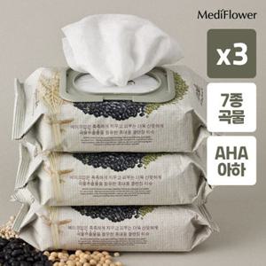 [메디플라워] 그래놀라 페이셜 딥 클렌징 티슈 100매x3