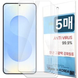 갤럭시 S25 FE 엣지 플러스 울트라 S24 S23 S22 S21 S20 fe 액정보호필름 5매