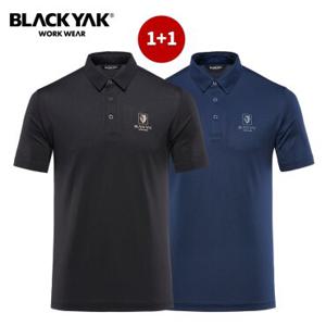 2세트 블랙야크 폴로 반팔티셔츠 남자 냉감 등산 카라