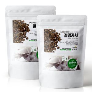 [늘해찬] 볶은 국산 결명자차 50티백 x 2개 (100티백)