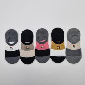 [아놀드파마]아놀드파마 벗겨짐방지 여성 실리콘 덧신 양말 5족