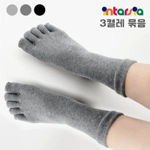 패션양말 여성용 발가락양말 국내산 땀흡수 통기성 면좋은3켤레