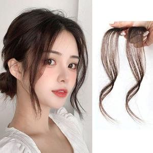 패션 여자 앞머리 붙임 부분 가발 헤어스타일링 피스 WEEC4FC
