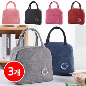 ★적립금사용★[BEST가격] 1+1+1 팬더도시락가방 (쿨러백)
