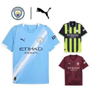푸마 축구 유니폼 맨체스터 시티 홈 저지 맨시티 반팔 MCFC  유니폼 레플리카