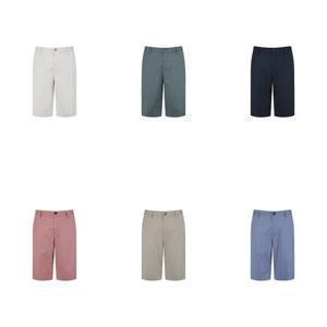 올젠 워싱 면 치노 하프 팬츠 반바지 6종택1 ZOF2PH1302