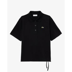 라코스테 (여성) 26SS 타이드 리본 폴로 셔츠 PF925E-56G 031 (블랙)
