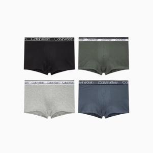 Calvin Klein Underwear 남성 코튼 스트레치 버라이어티 4PK 드로즈 (NP2427O-FIU)