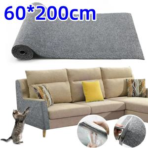 60x200cm 자가 접착형 고양이 스크래처 소파 보호대 고양이 스크래처 패드 보드 보호 트리머블 카펫 DIY 고양이 스크래치 매트