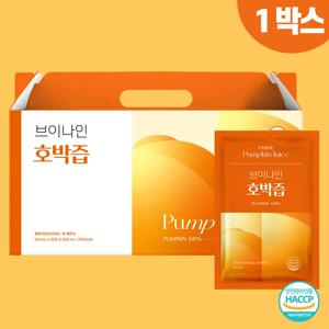 브이나인 국산 물없이 만든 NFC 늙은 호박즙  100mLx25포,1박스