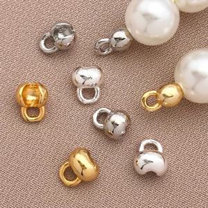10pcs18K 구리 도금 정품 골드 작은 구멍 부드러운 사천 고추 버클 DIY 팔찌, 목걸이, 구슬 보석 액세서리 만들기