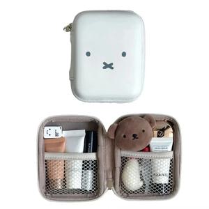 Kawaii Miffy 소형 보관 가방 다기능 휴대용 세면 용품 보관 탐폰 가방 크리스마스 선물