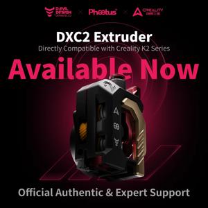 Phaetus DXC2 Creality Devil Design DXC 2 K2 K2 PRO K2 PLUS용 압출기 고정밀 자기식 퀵 릴리스 업그레이드 압출기