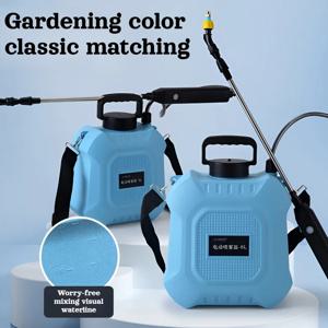 5L/8L USB 충전식 전기 물뿌리개 휴대용 잔디밭 및 정원 물주기 소독 분무기 원예 농업 도구