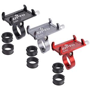 ZTTO 자전거 휴대폰 거치대 신뢰할 수 있는 마운트 범용 MTB 모바일 셀, GPS 금속 오토바이 거치대, 로드 바이크 모토 M365 핸들 바