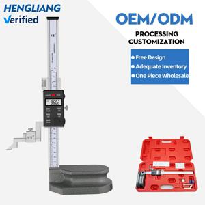 고정밀 0-200mm 디지털 높이 측정기 스테인리스 스틸 버니어 캘리퍼스 작업물 표시용 전자 버니어 높이 측정기
