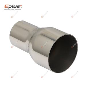 OD 범위 32-66mm 스테인레스 스틸 배기 직선형 감속기 어댑터 파이프라인 자동차 오토바이용 범용 용접식 파이프 연결기
