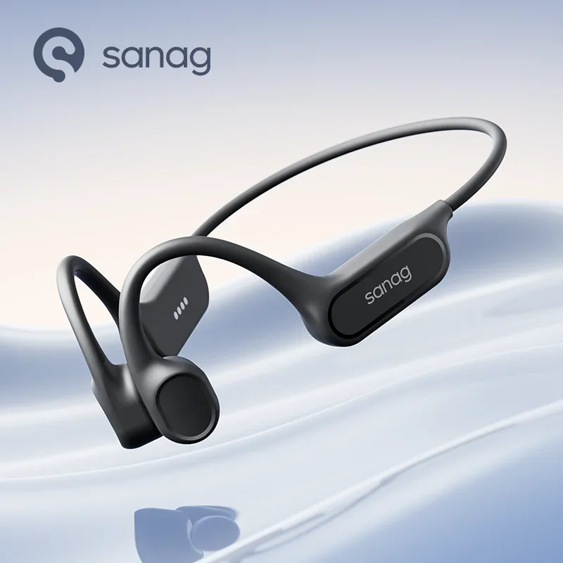 Sanag 골전도 블루투스 이어폰 32GB 메모리 IPX8 수영용 헤드폰 플래시 세일 무선 헤드셋 MP3 이어버드