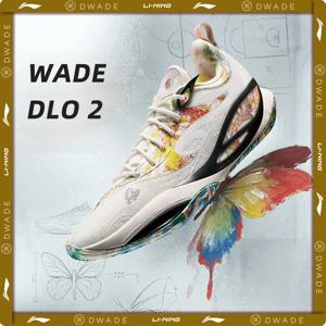 Li-Ning 남성용 Wade DLO 2 온코트 농구화 BOOM 쿠션 안정적인 지지력 경량 LiNing 내구성 스포츠 신발 ABPW013