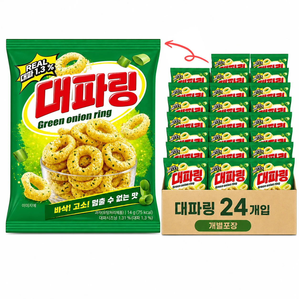 대파링 14g x 24봉