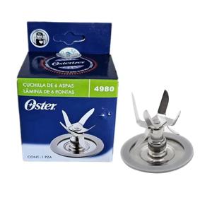 교체 부품 6 포인트 퓨전 4980 블레이드 커터 어셈블리 Oster Osterizer 블렌더와 호환 가능
