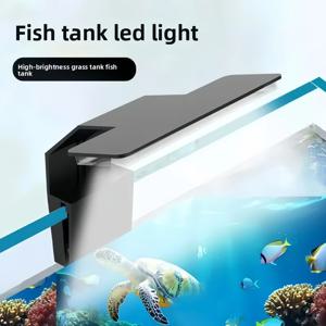 수족관 USB LED 어항 조명 에너지 효율적인 방수 클립형 수족관 조명 수생 식물 및 소형 어항용