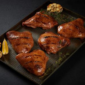 [BBQ] 비비큐 스모크 바베큐 치킨(4조각/1팩) 560g, 1팩