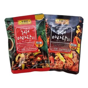 이금기 훠궈 마라탕소스 1단계 70g + 2단계 70g 세트