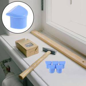 침대 레일 보호대용 10Pcs 핸드레일 엔드 캡 노인 안전 범퍼 커버 장식용 플라스틱 침대 옆 지지대 레일 피팅