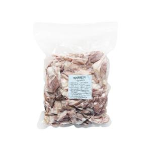 국산 돼지 머리 고기 1.2kg 이상 빵과 케이크 재료 반마리 수육용 덩어리 냉동 제품