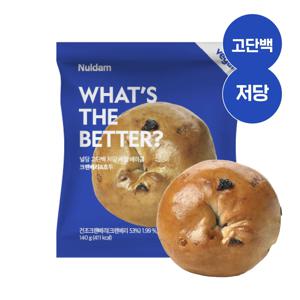 널담 고단백 저당 베이글 크랜베리&호두 6개