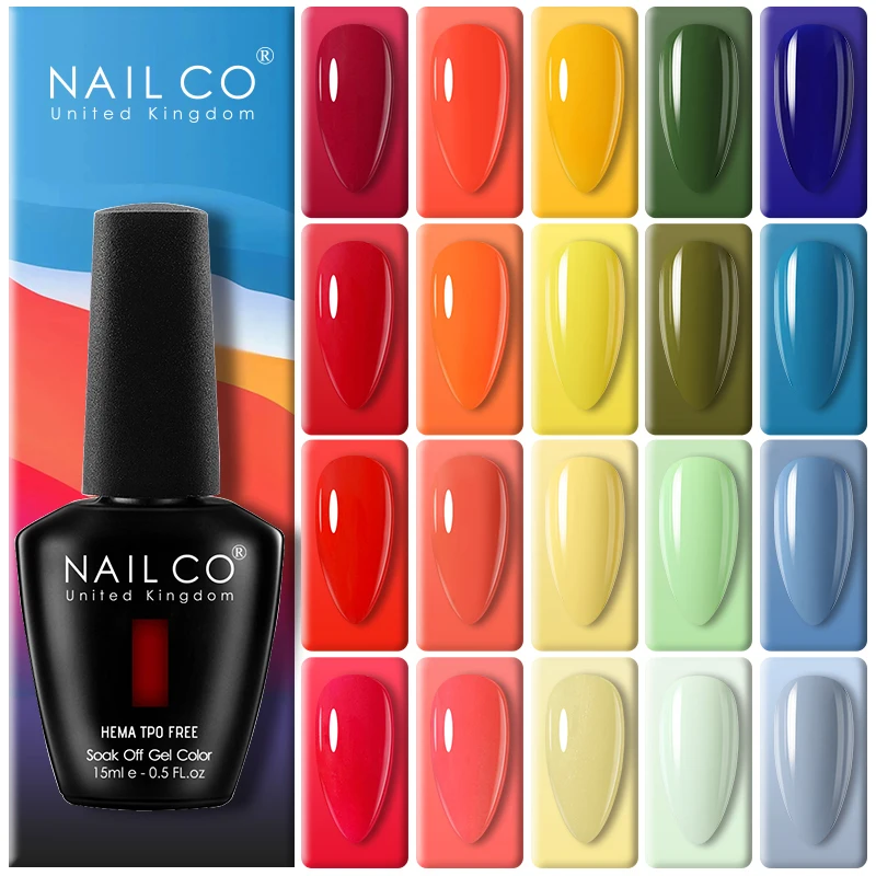 네일코 15ml 네일아트 젤 래커 폴리쉬 여름 하이브리드 네일 바니쉬 매니큐어 UV 탑코트 베이스 HEMA TPO FREE 에스말테 네일 젤 폴리쉬