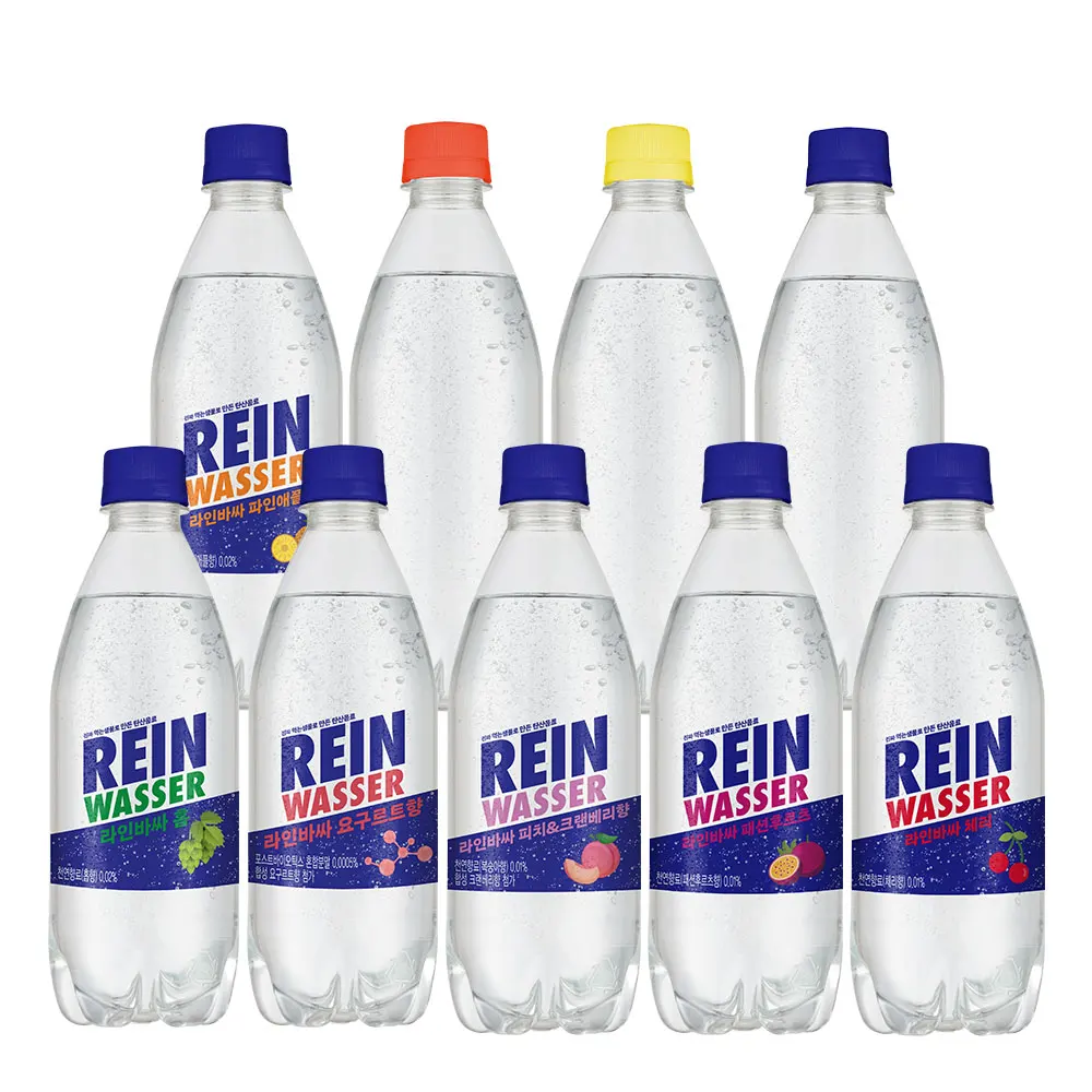 동아 라인바싸 탄산수 500ml 9종 택 2박스 총40입